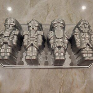 Nordic Ware Nutcracker Cakelet Pan--$15